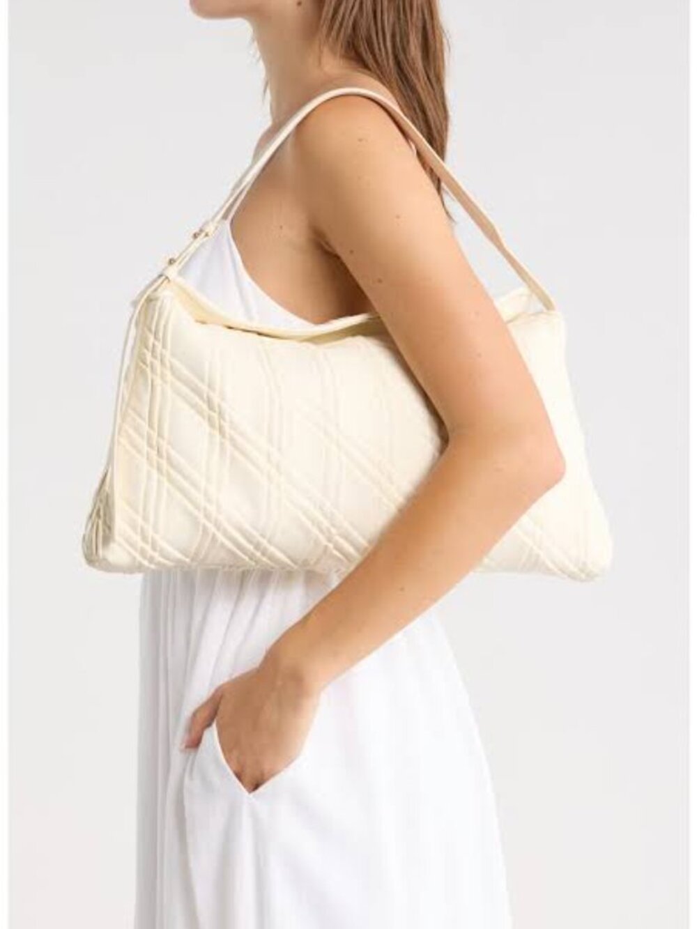 Peddy Faux Suede Shoulder Bag